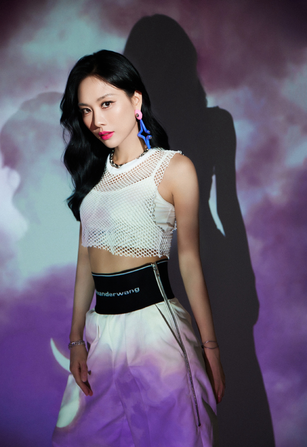 王霏霏性感光影写真图片79