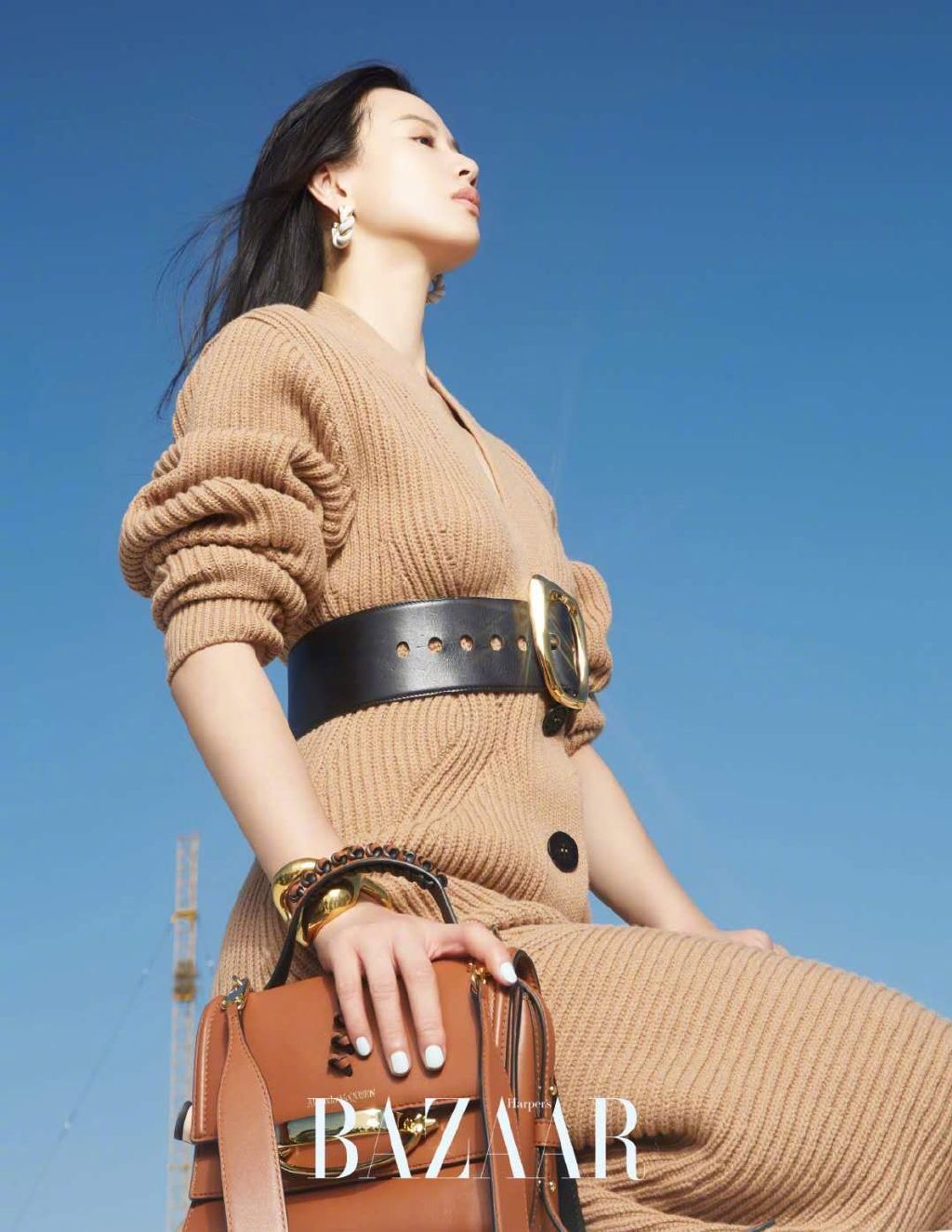 李梦唯美仰视大片写真图片46