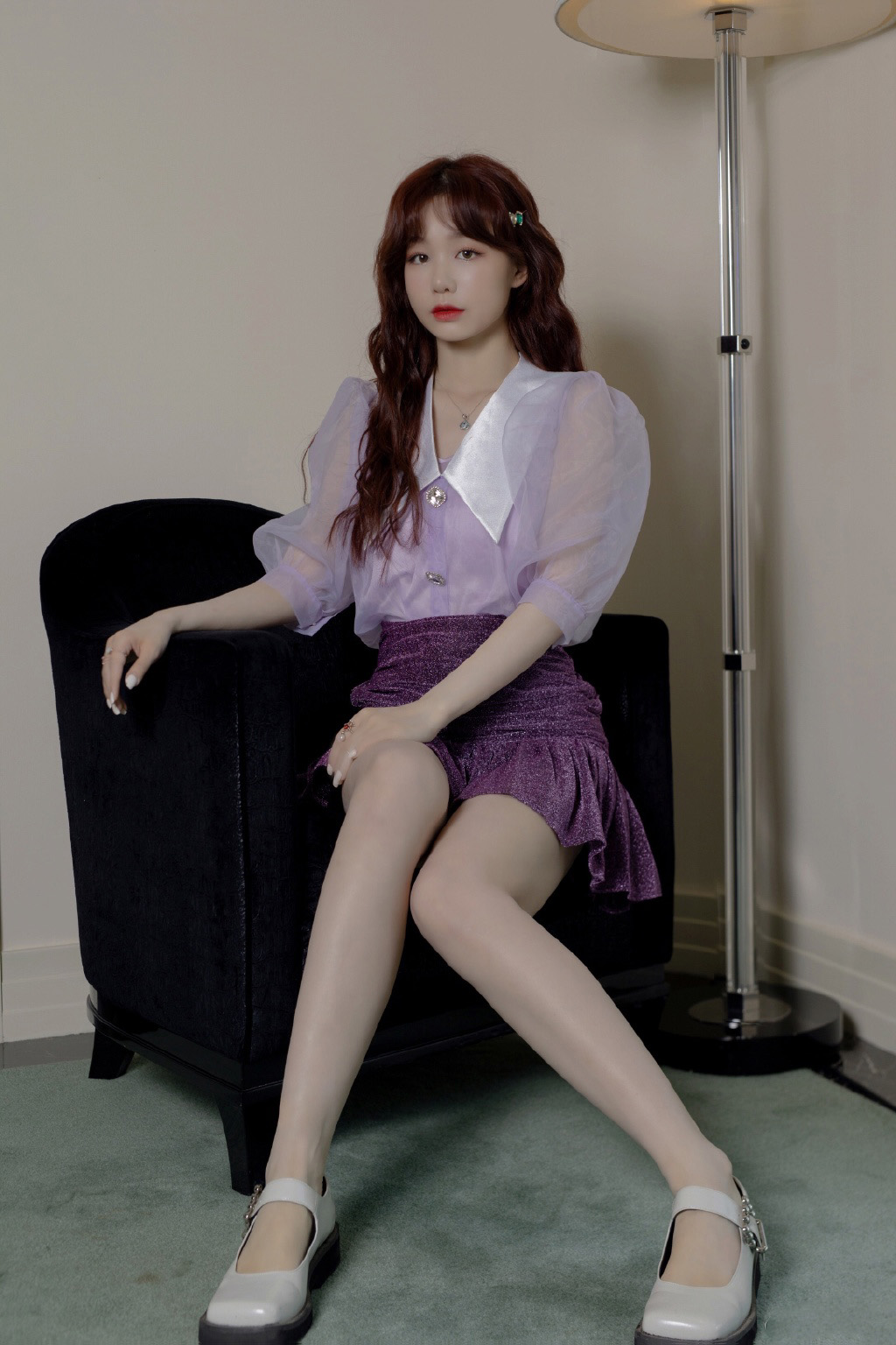 徐梦洁短裙性感私服写真图片12