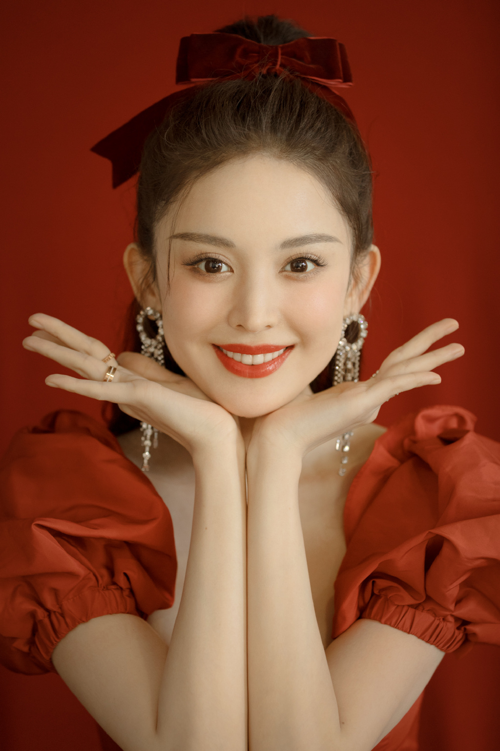 古力娜扎公主裙复古浪漫写真图片1213