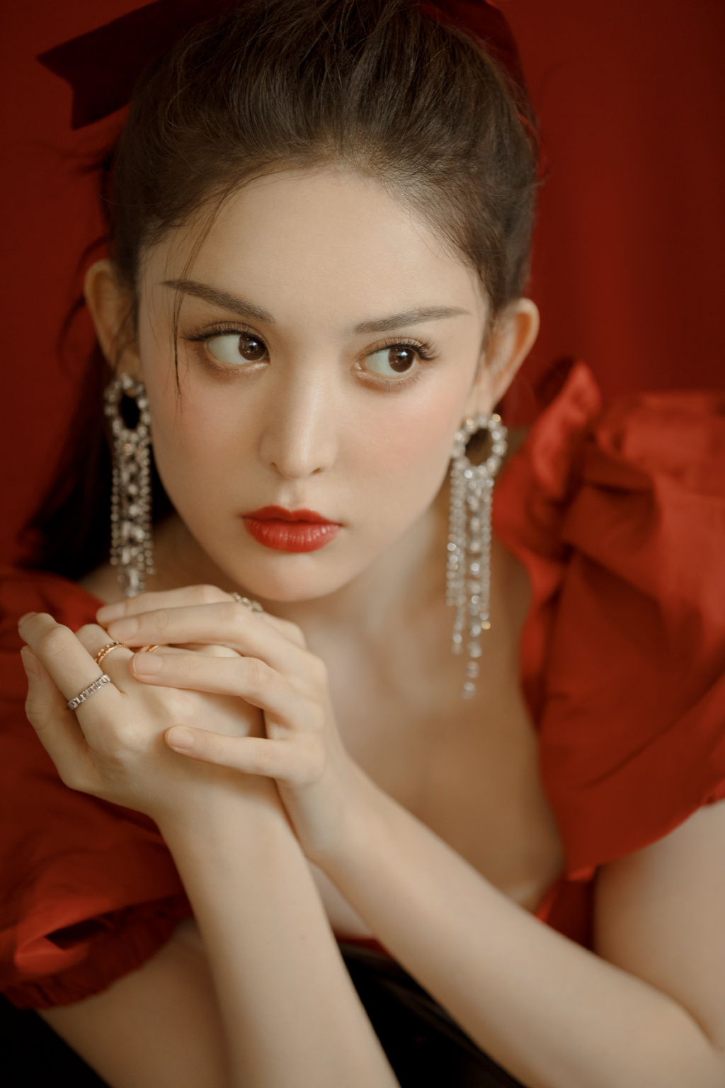 古力娜扎公主裙复古浪漫写真图片813