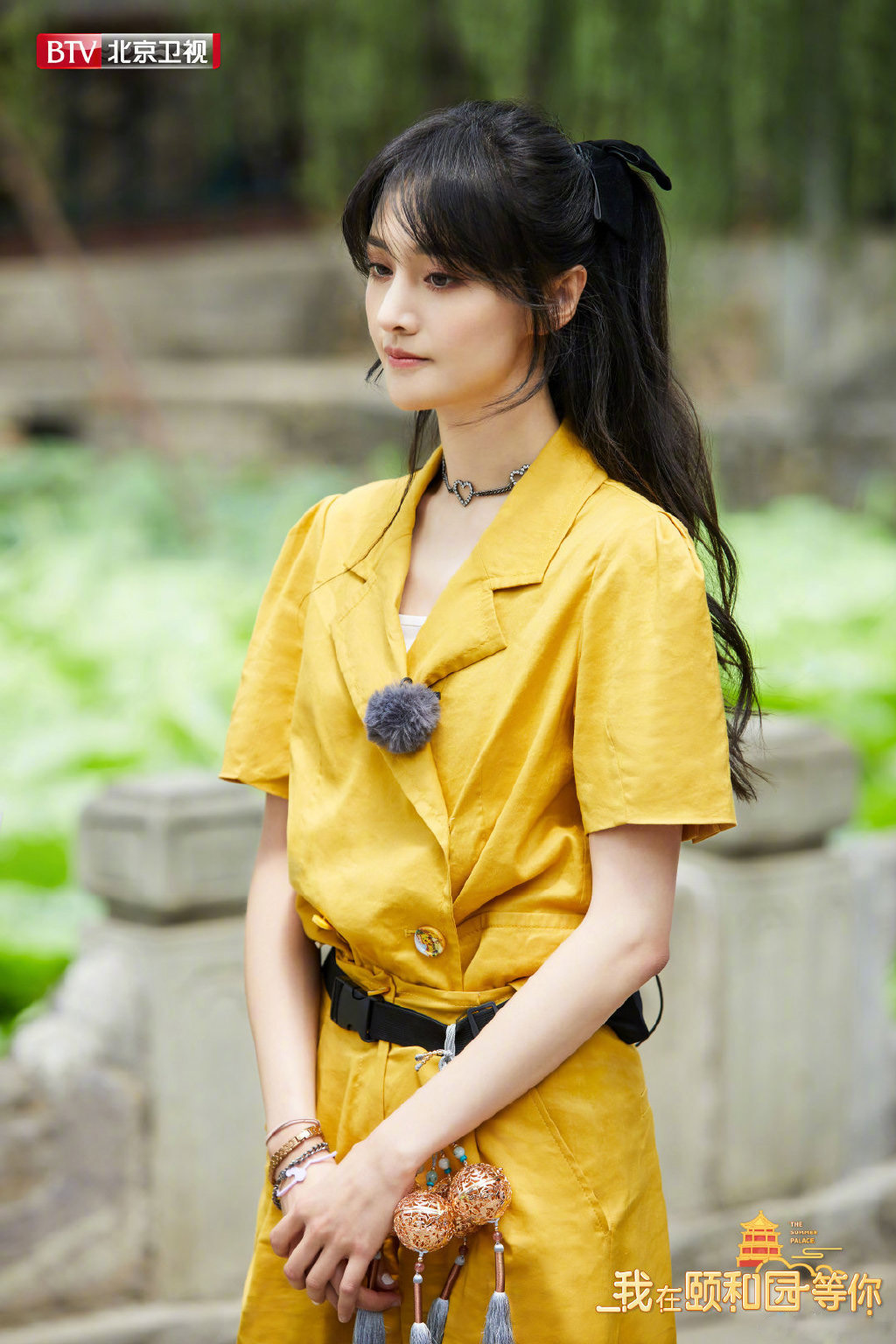 郑爽连体工装甜酷造型图片16