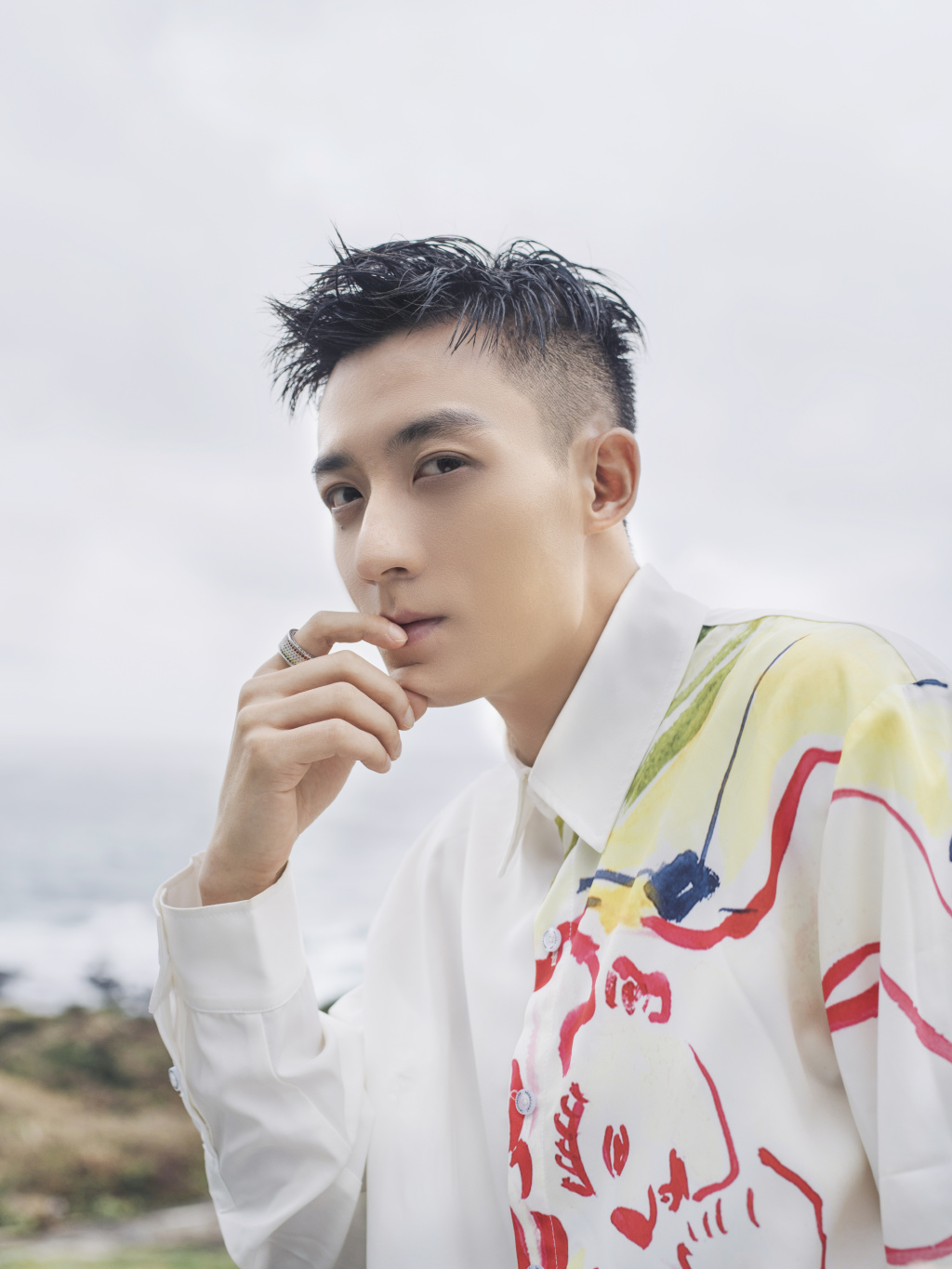 谷嘉诚清爽帅气居家写真图片44