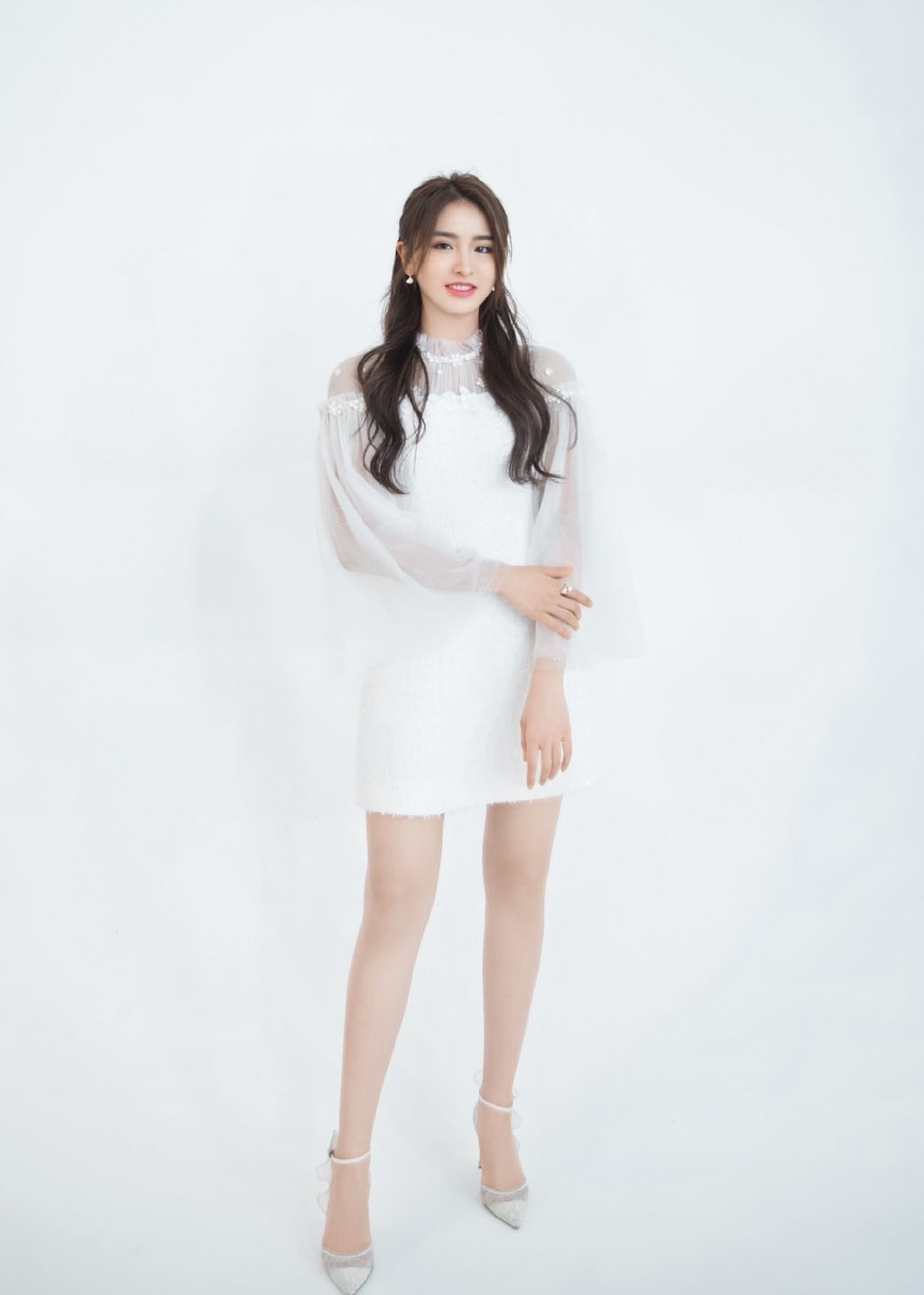 金子涵薄纱短裙甜美性感写真47