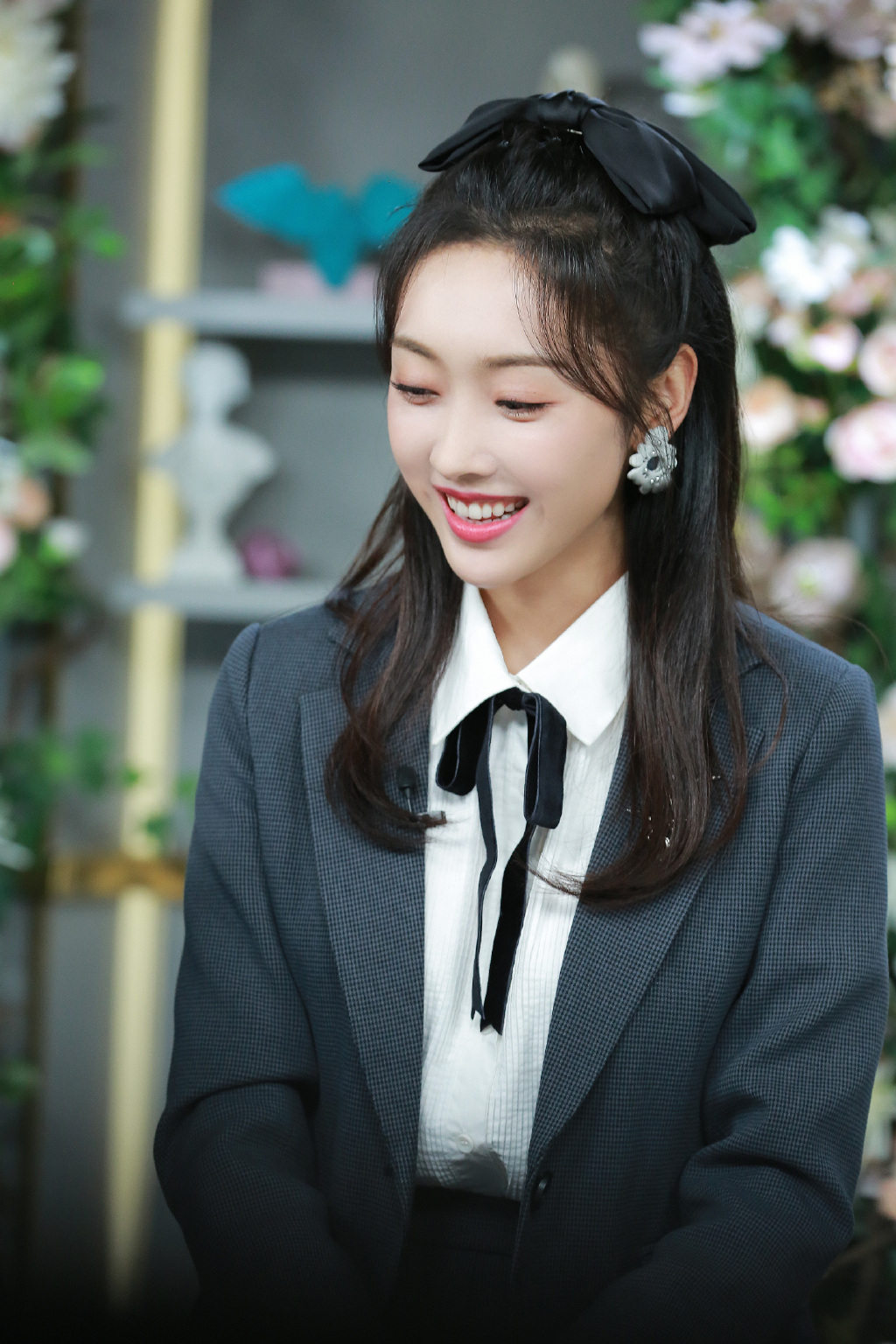 宣璐西装裙元气甜美造型图片36