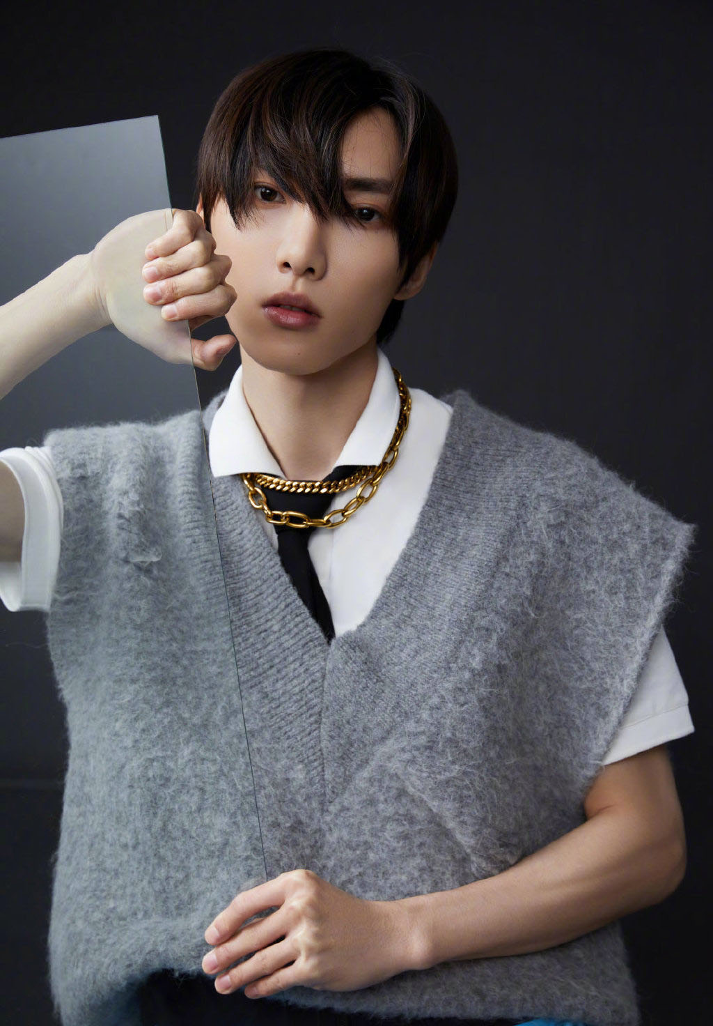 赵磊未来镜面感大片写真图片818