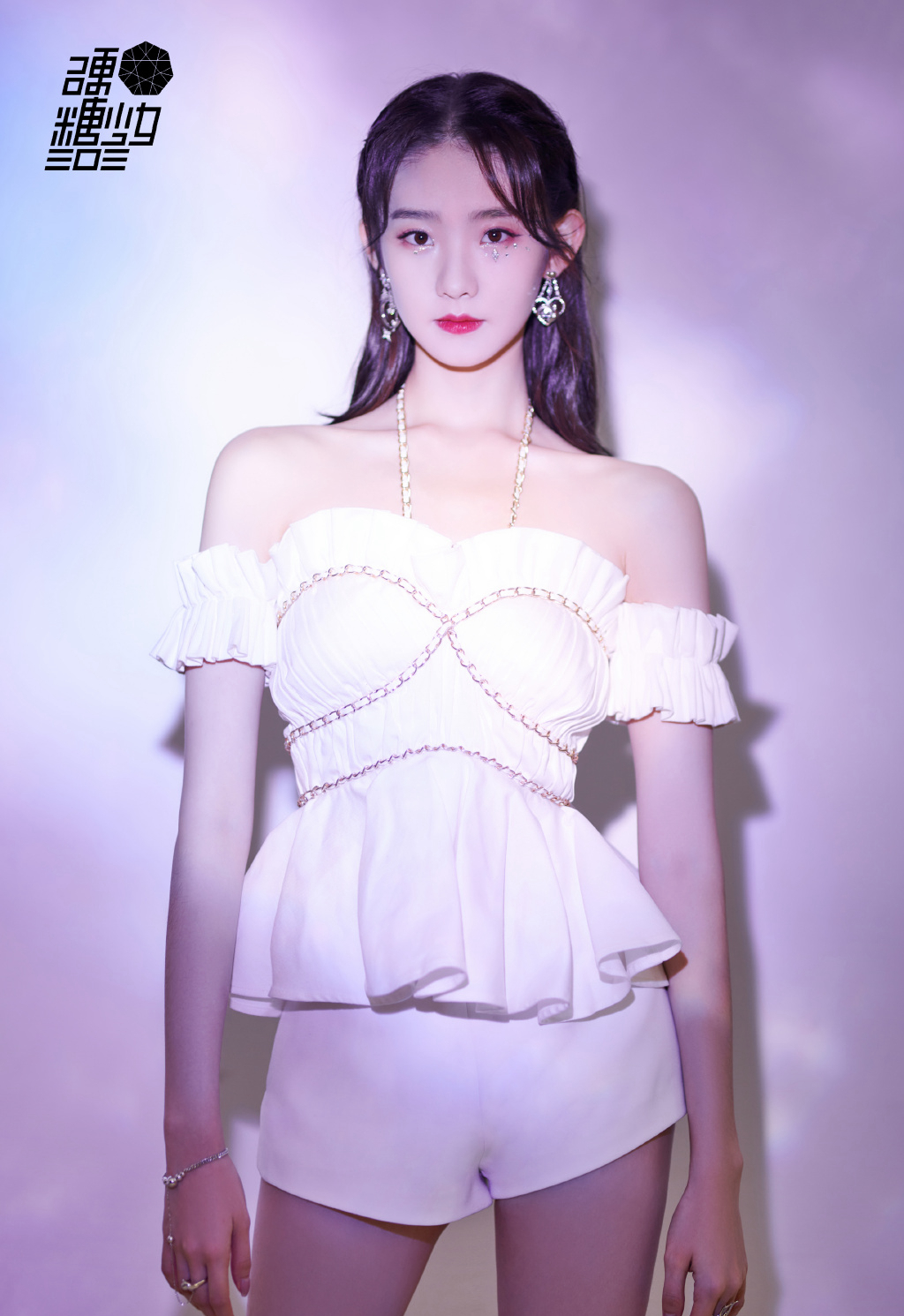 硬糖少女蕾丝白裙性感写真图片88