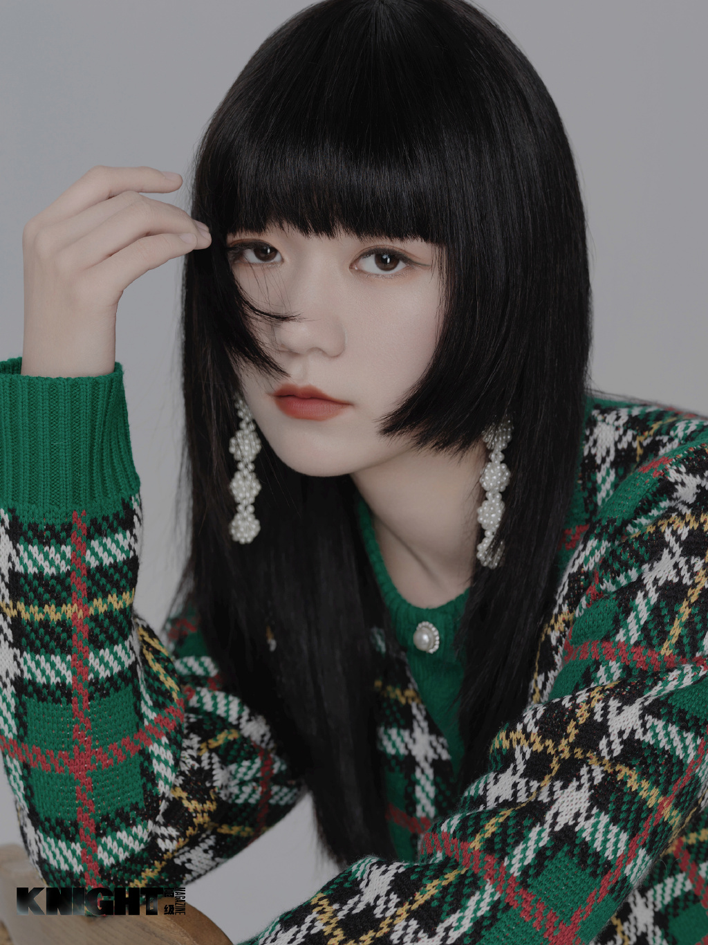 段奥娟清秀短发写真图片1112