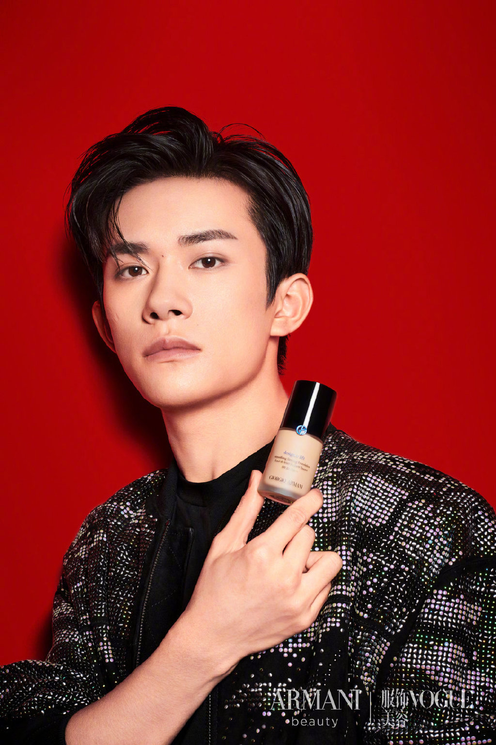 易烊千玺阿玛尼彩妆代言写真图片34