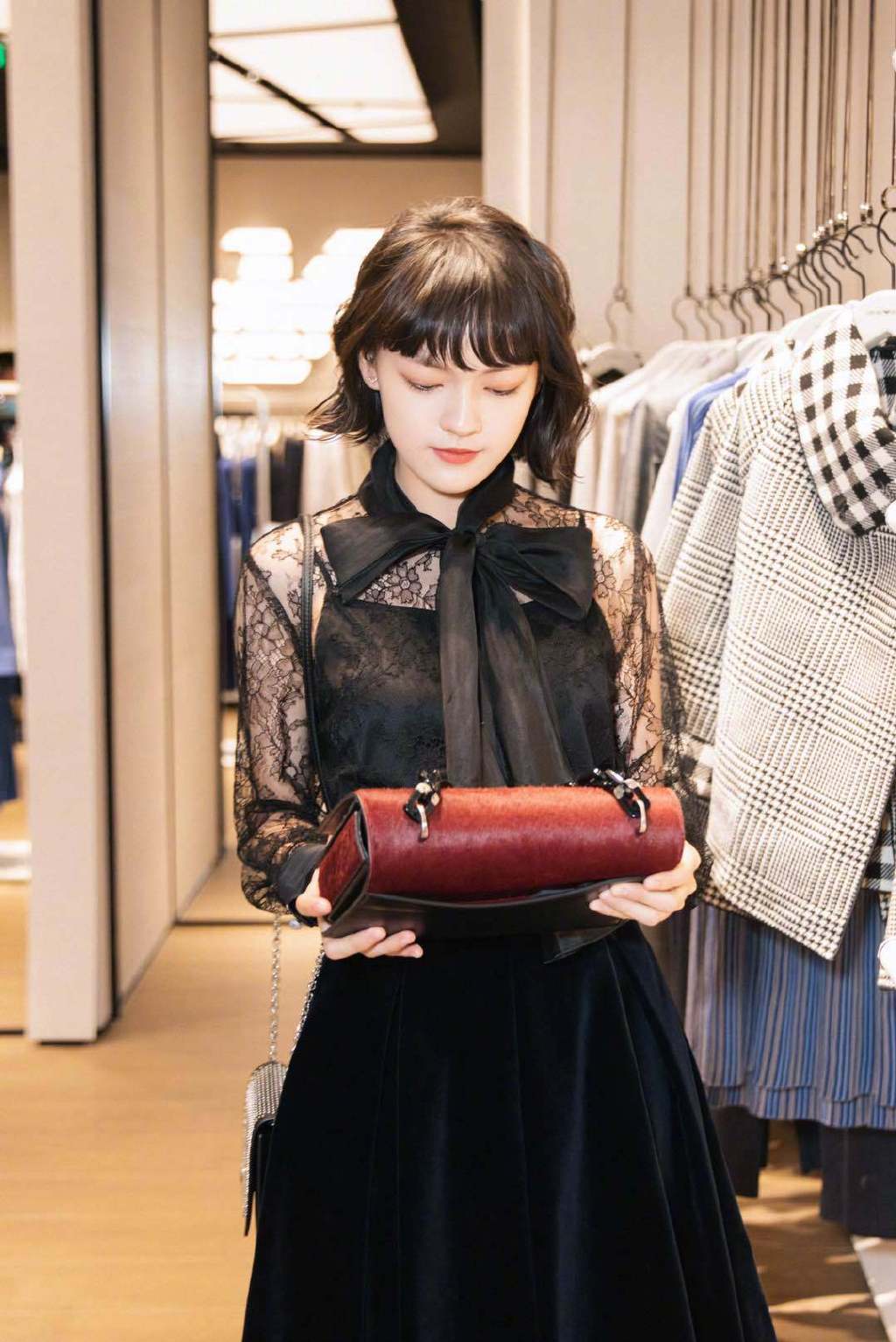 文淇西装裙魅力时尚写真图片49