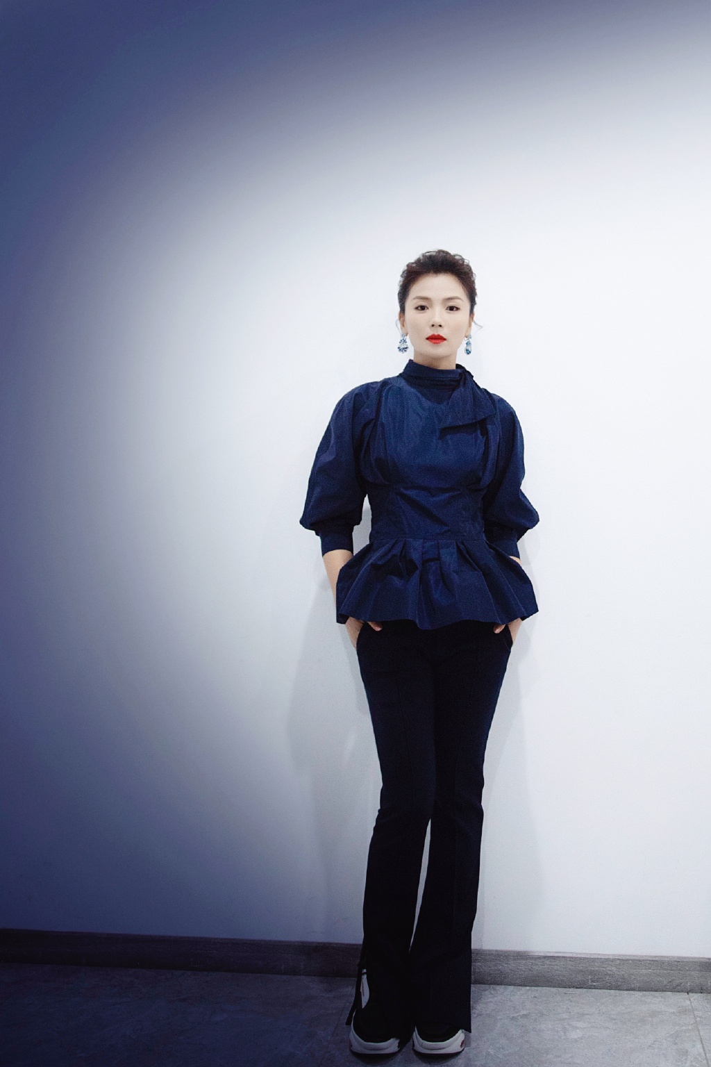 刘涛深蓝套装优雅写真图片79