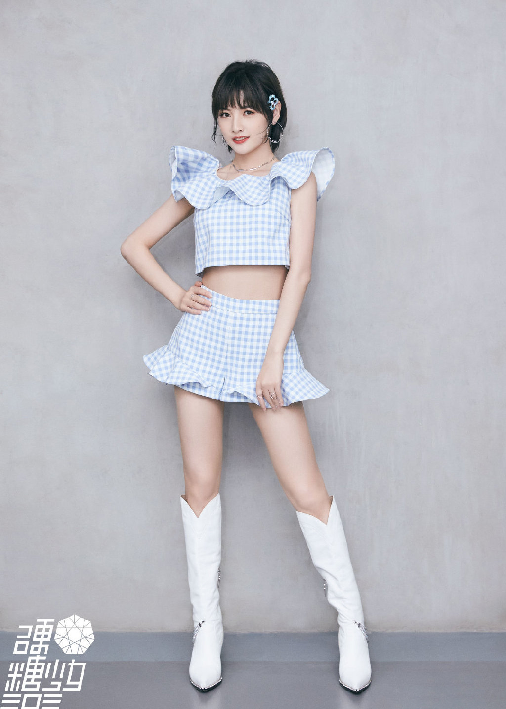 硬糖少女303赵粤清新甜美写真36