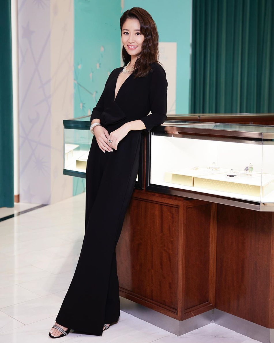 林心如拖地长裙美艳优雅大方美照图片67