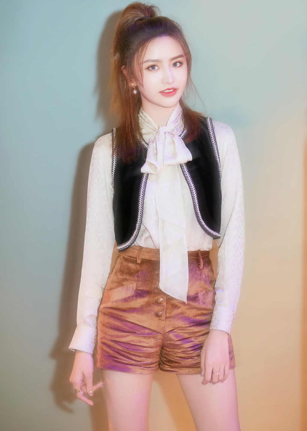 金子涵高马尾甜美俏皮写真图片27