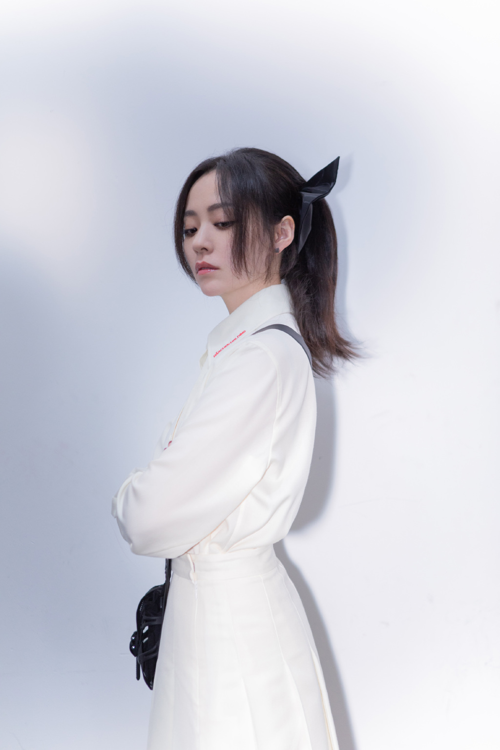 张靓颖牛奶百褶裙甜美写真图片210
