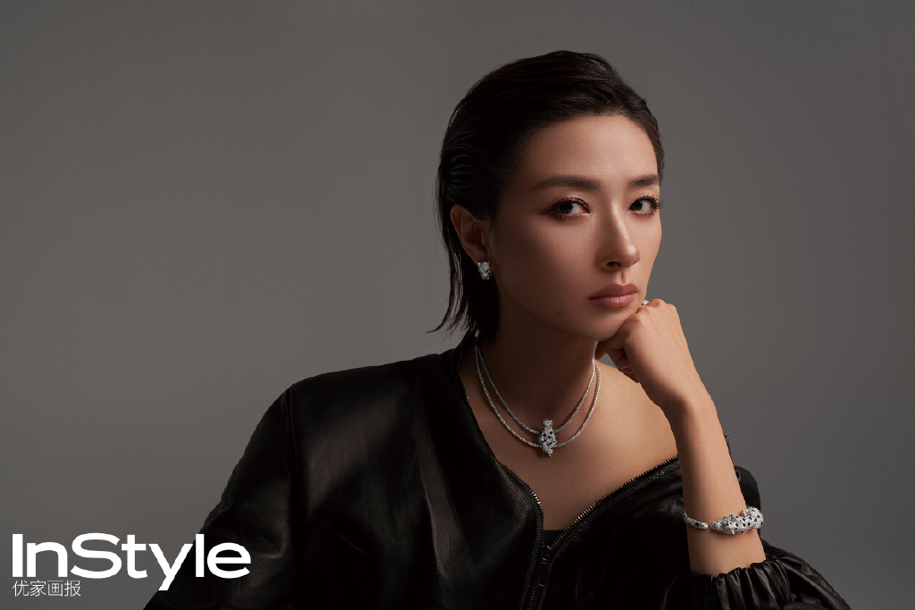 万茜酷飒时尚大片写真图片18