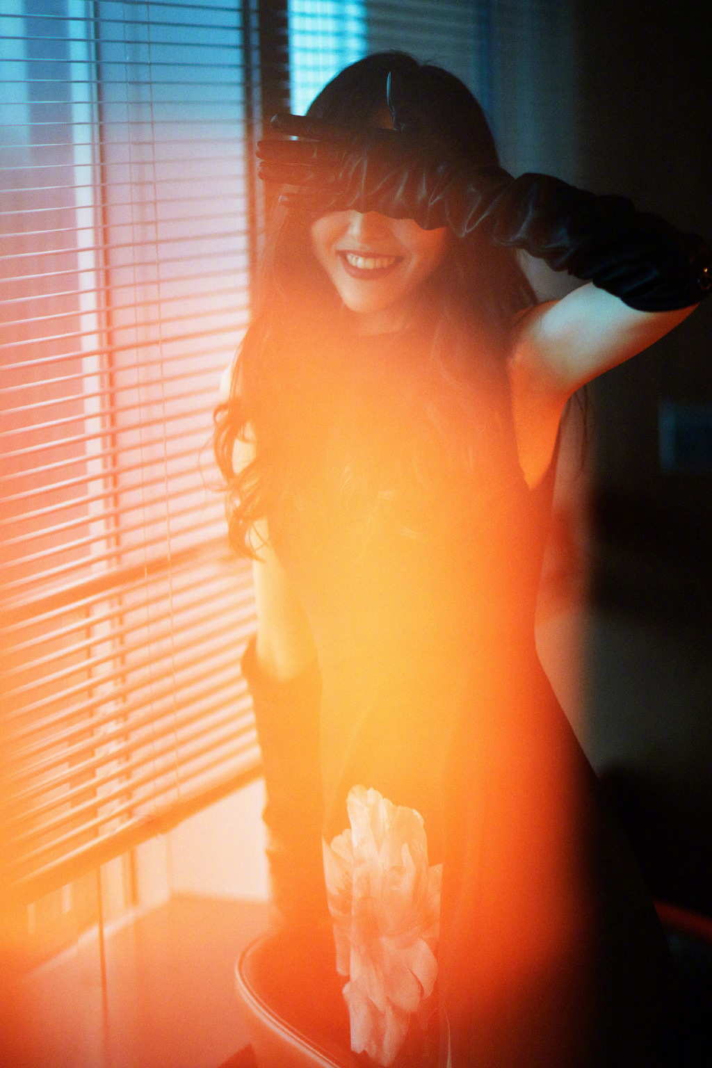 唐嫣性感黑色系大片写真图片29