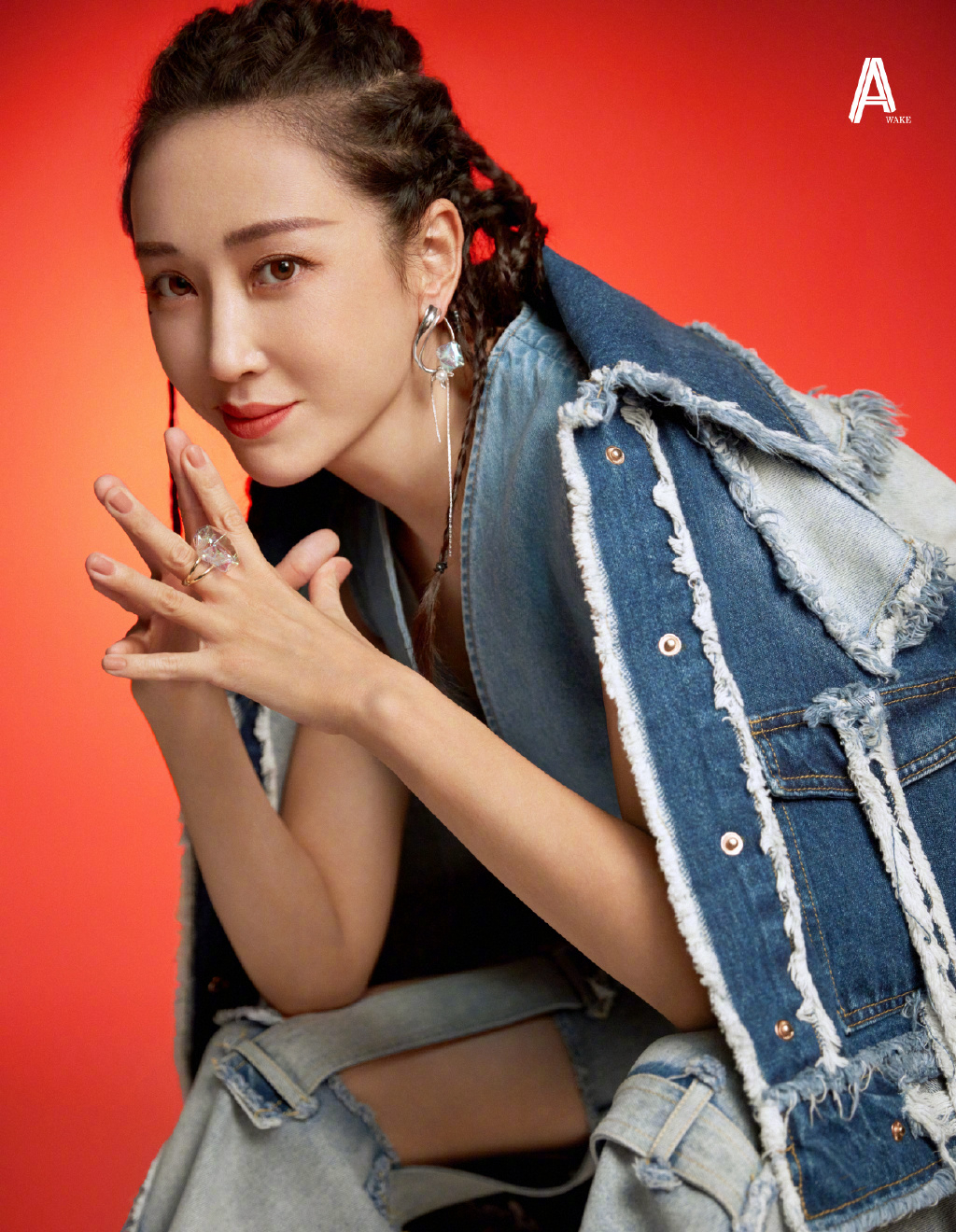 杜若溪亮片裙性感写真图片99