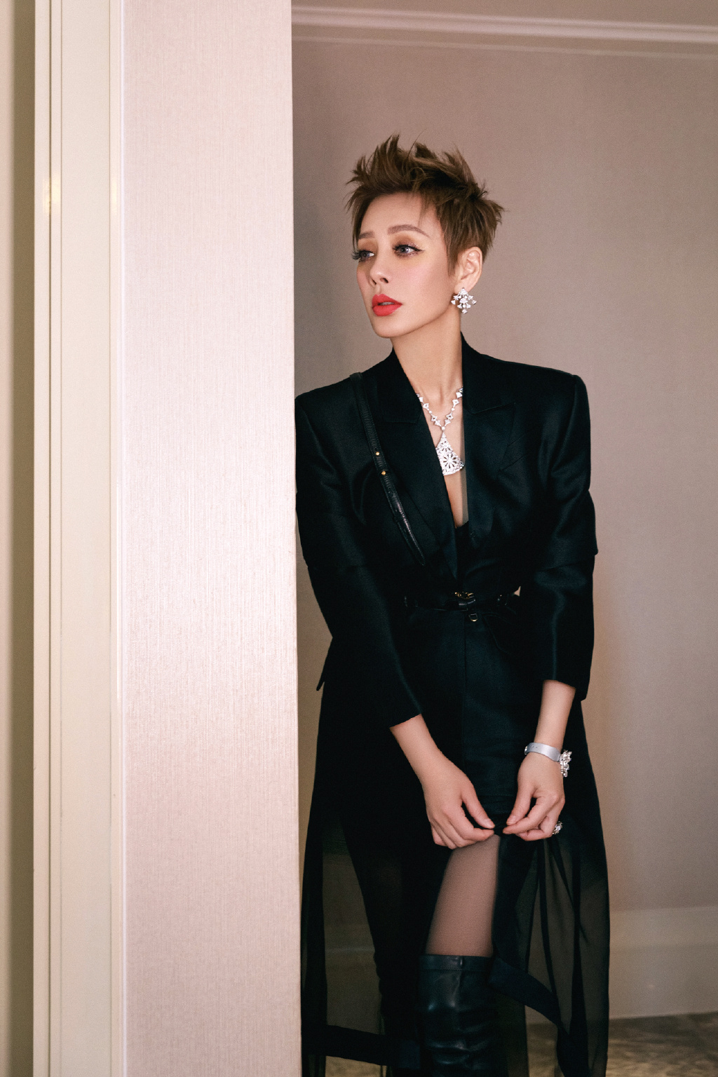 宁静宝格丽活动照性感写真图片39