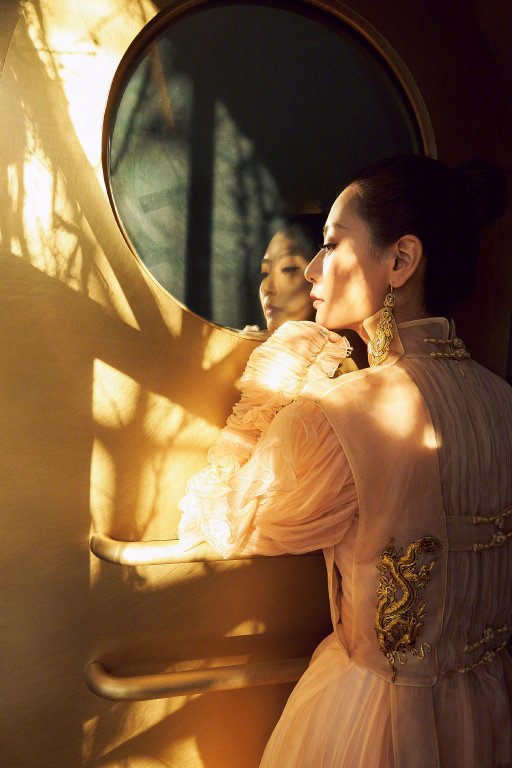 白冰优雅气质时尚纱裙写真图片29