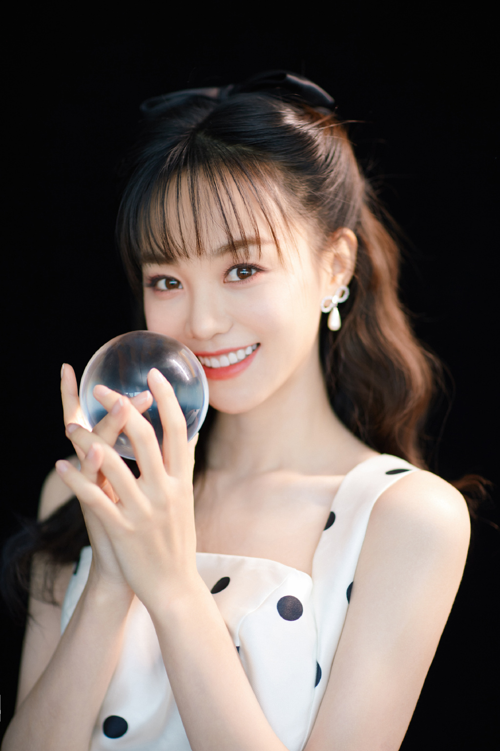 胡意旋黑糖波波礼裙性感写真图片58