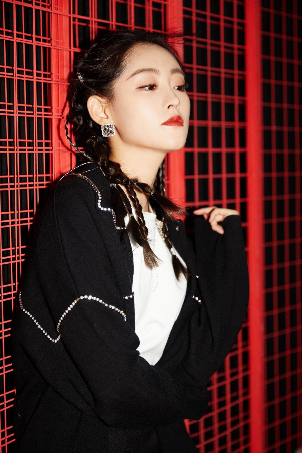 祝绪丹甜酷少女风写真图片66