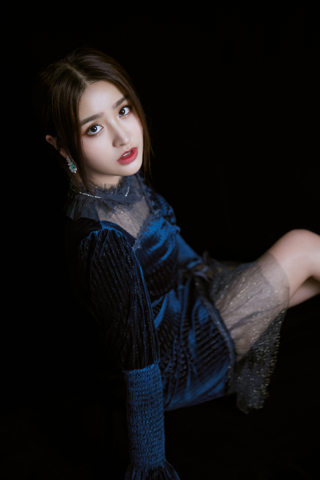 金子涵性感轻纱短裙写真图片56