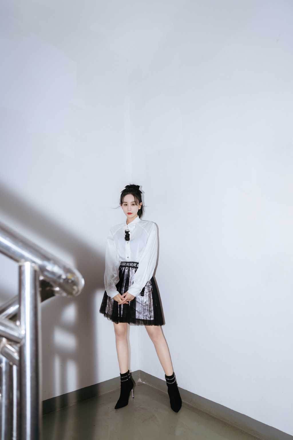 海陆性感轻纱黑裙写真图片48