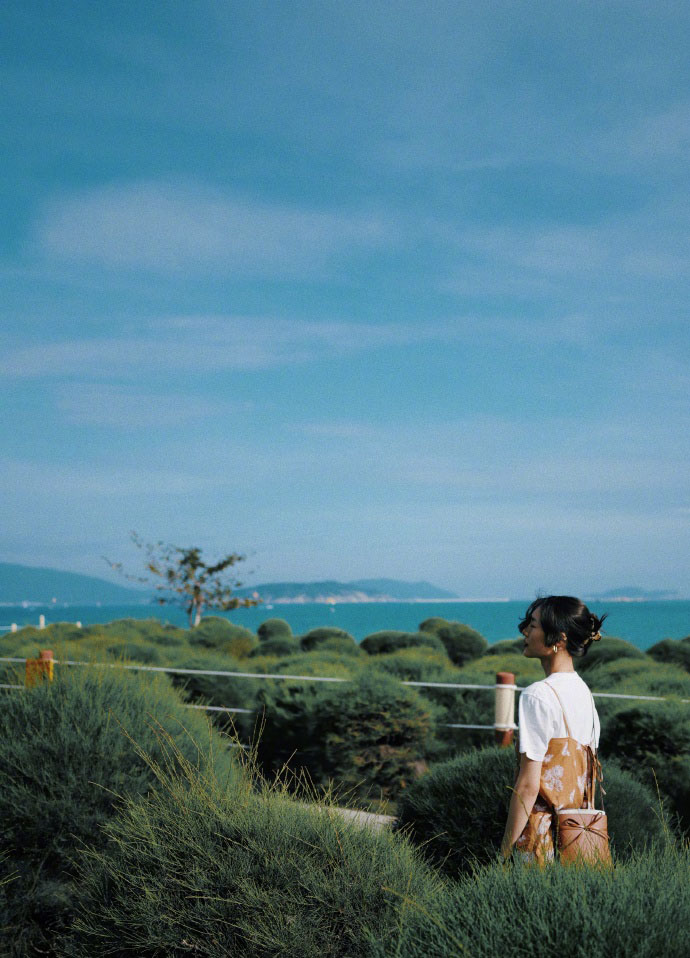 刘雯碎花长裙时尚文艺美照图片59