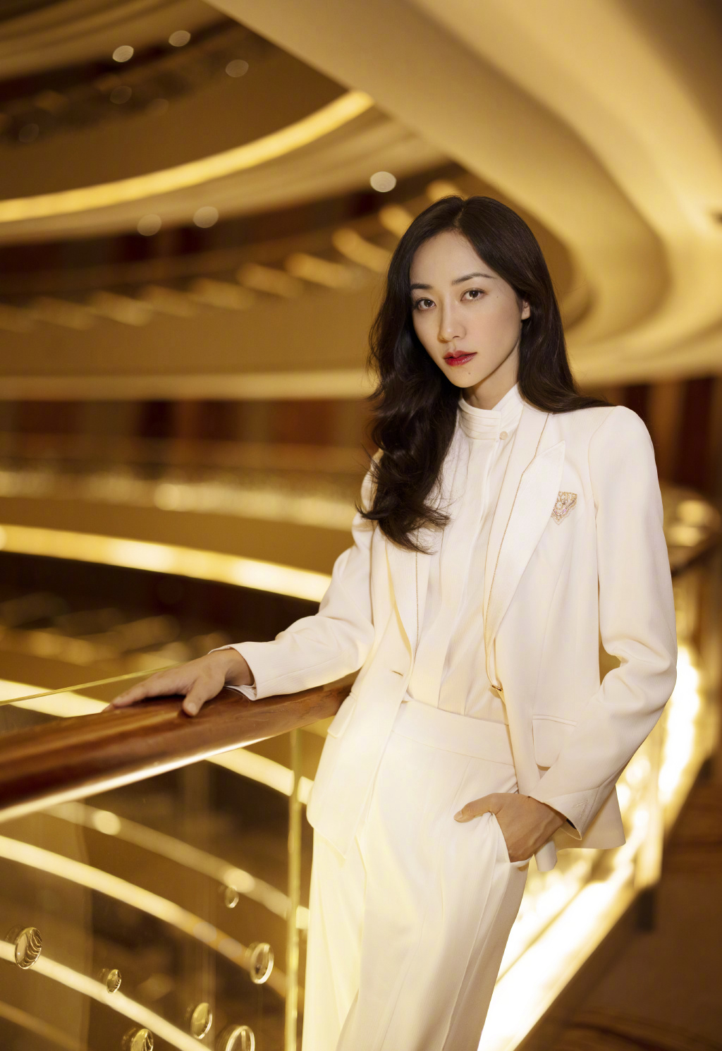 韩雪纯白套装优雅写真图片46