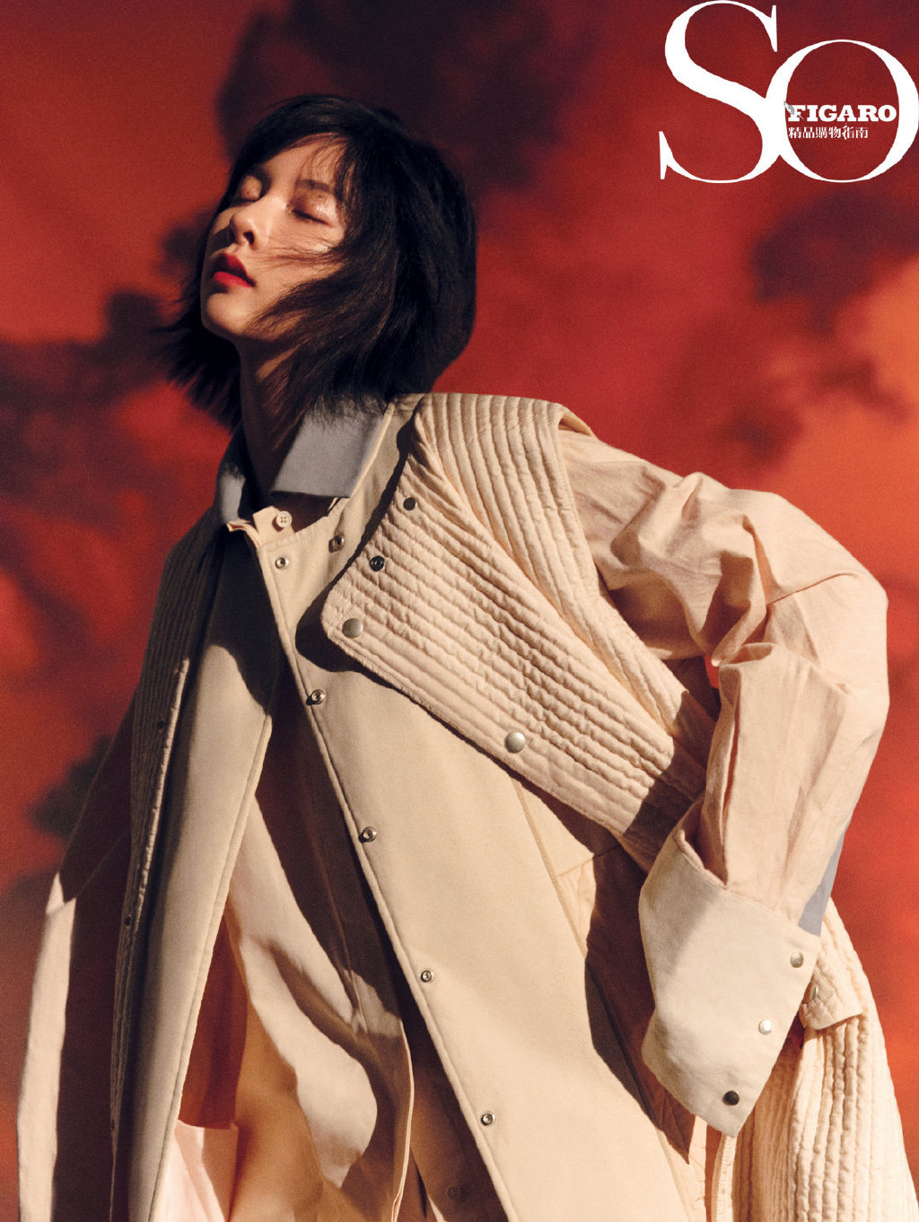 宋妍霏摩登短发造型写真图片67