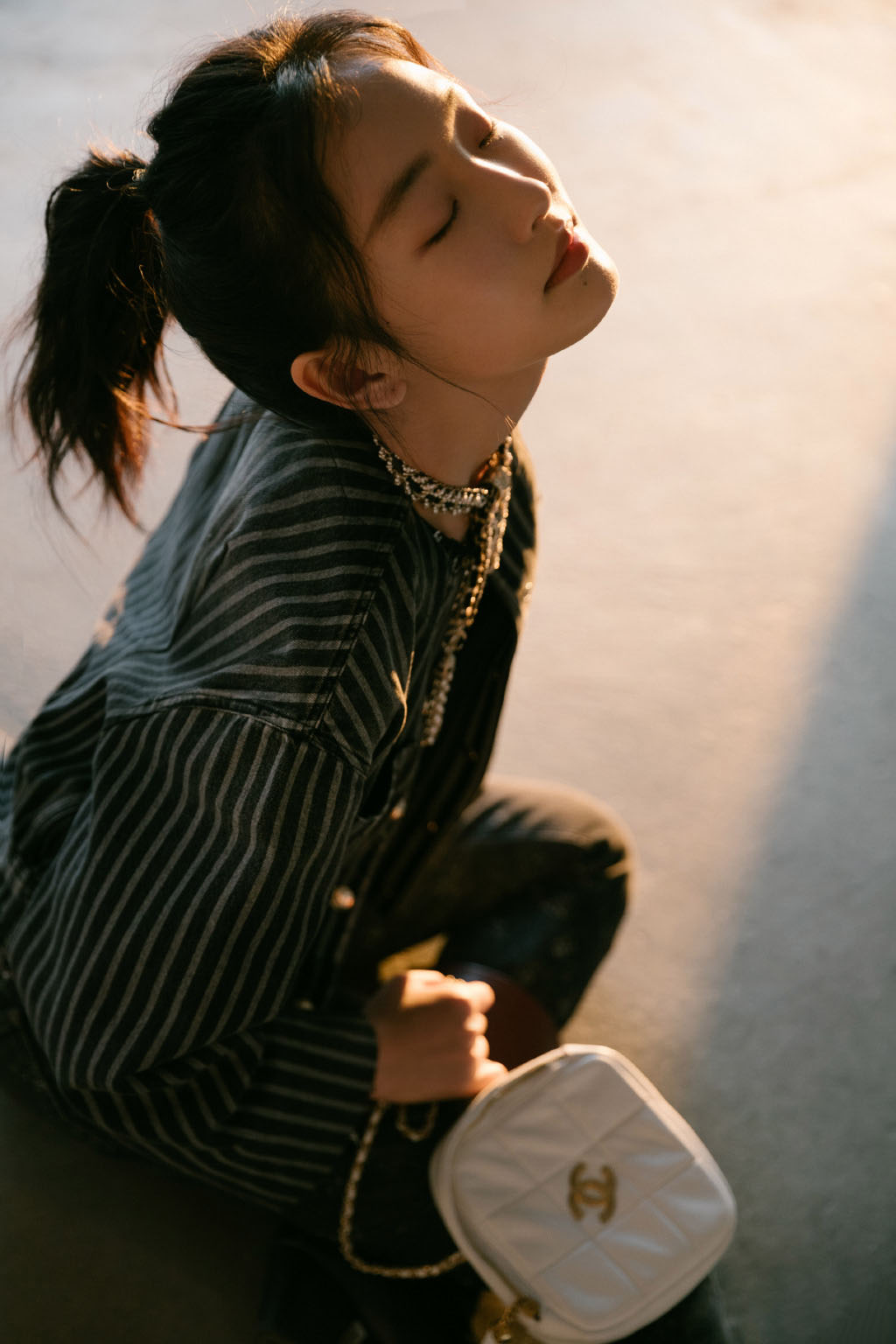 周依然高马尾摩登酷美写真图片313