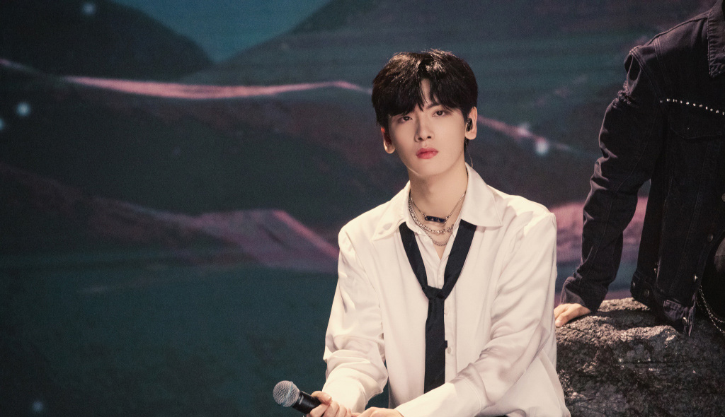 翟潇闻帅气舞台照图片66